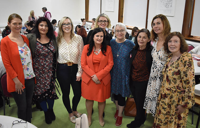 Dr Fíodhna Gardiner-Hyland, TEAL Project Leader & Dr Ann Higgins, Co Ordinator of the TED Project at MIC, pictured with representatives from the eight Limerick schools who will participate in the TEAL project.