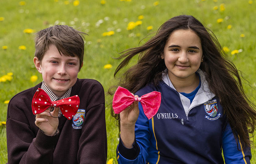 Junior Entrepreneur participants displaying their product.